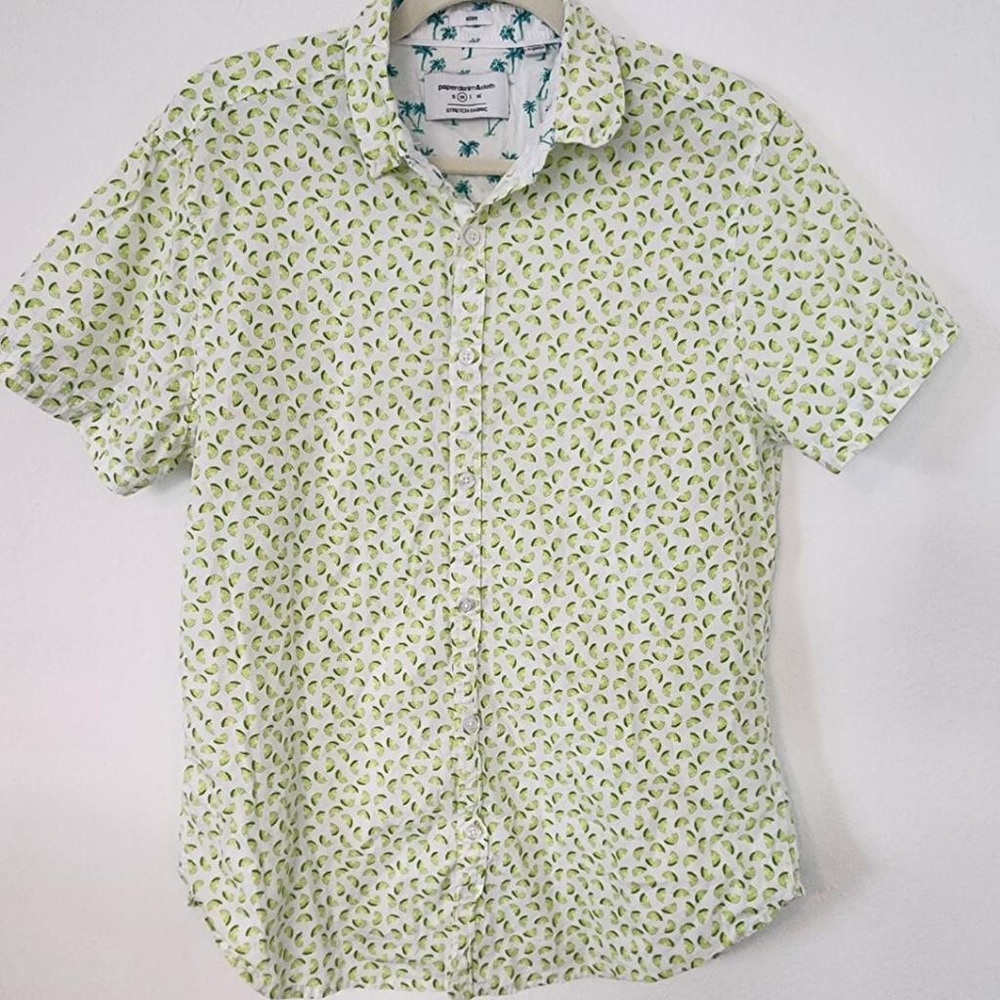 paperdenim & cloth slim fit Hawaiian shirt